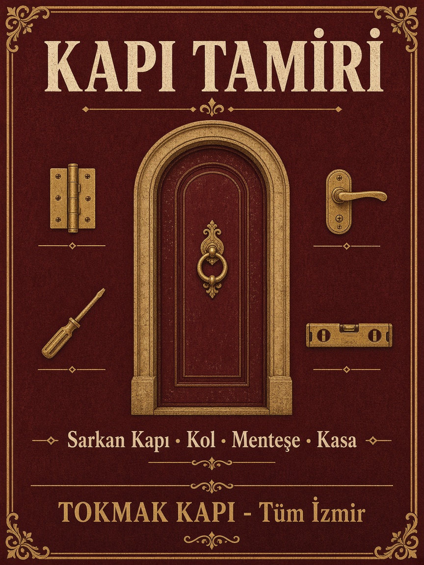 Tokmak Kapı İzmir kapı tamiri